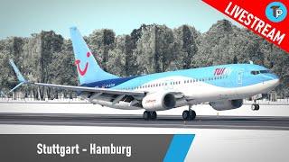 X-Plane 11 | Stuttgart - Hamburg (EDDS - EDDH) | Boeing 737-800 | TUIfly | IVAO