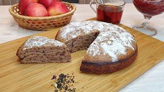 Чайный пирог из заварки и варенья. Постная выпечка на скорую руку  #shorts