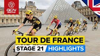 The Final Stage On The Iconic Champs Élysées! | Tour De France 2023 Highlights - Stage 21