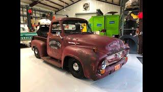 Is This Sanford and Son 1955 Ford F100 Pickup Truck a Restomod, Rat Rod, or Just a Frankenstein?