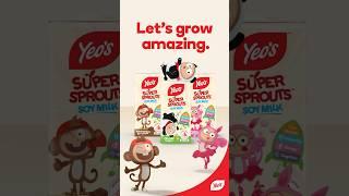 Make Some Noise for Yeo’s Supersprouts™ Soy Milk!