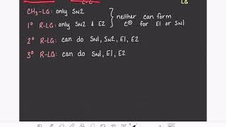 98: Nucleophiles vs. bases