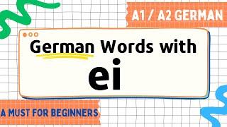 German course for beginners | German alphabet | A1 German course | Lesson 1 - Part 4