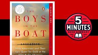 The Boys in the Boat by Daniel James Brown | Olympics' Book Series | 5 minutes Book Summary