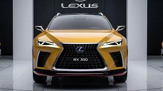 2025 Lexus RX 350: Electrifying the Future of Luxury SUVs"