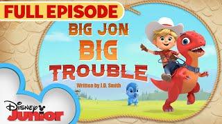 Big Jon, Big Trouble | S1 E1 | Full Episode | Dino Ranch | @disneyjr