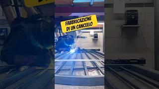 Fabbricazione di un cancello con Giovanni il fabbro di TikTok