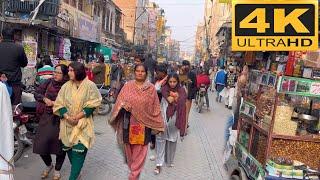 The Unseen Lifestyle Of Lahore, Pakistan || The Hustling Walled City Of Lahore 4K Walking Tour