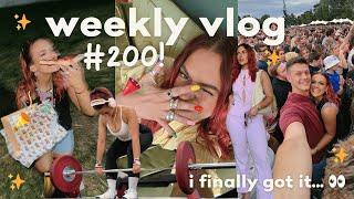 THE 200th WEEKLY VLOG!  Homeware, book chats, seeing Avril Lavigne & a thank you  | EmmasRectangle