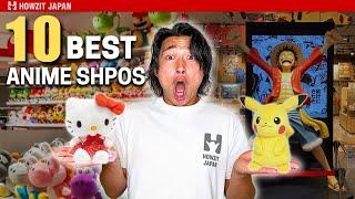 Top 10 Must-Visit Anime Shopping Spots in Tokyo 2024!