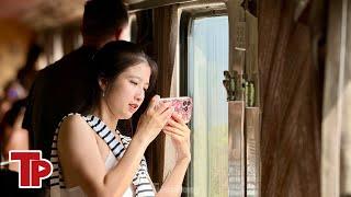 Mới mẻ chuyến tàu trên cung đường du lịch đẹp nhất Việt Nam | Tiền Phong TV