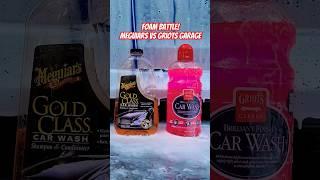 Foam Battle! Meguiars Gold Class vs Griots Garage 