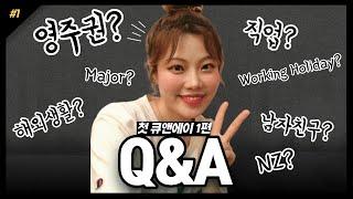 ENG) [Q&A] 첫 큐앤에이 답변 1탄영주권 어떻게 돼가요? 워홀, 전공, 경력, 직업, 남자친구, 해외생활 힘든점, K-Ppop, 영주권 이민 등등