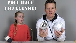 How to Make a Glass-Polished Aluminum Foil Ball!