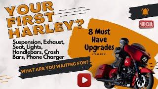 New Harley Davidson Owner? 8 Must Have Upgrades - New Harley Riders Start Here!