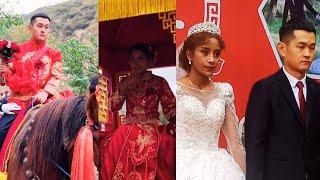 The wedding of Ma Tianle and his Ethiopian daughter-in-law Lili