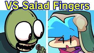 Friday Night Funkin' VS Mr. Salad Fingers + Cutscenes | CANCELLED BUILD (FNF Mod: horror)