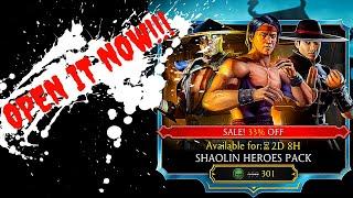 MK Mobile: Shaolin Heroes Pack! My thoughts on it!