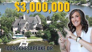 Inside a $3,000,000 Luxury Lakeside Mansion in Fishers, Indiana!