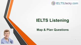 IELTS Listening – Map & Plan Questions