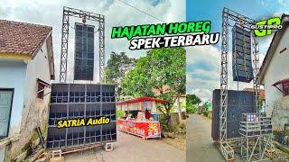 Hajatan Horeg 12 Speaker sub pakai full spek terbaru SATRIA