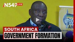 President  Ramaphosa Addressing LIVE on South Africa Government Formation | News54 