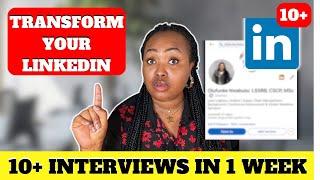 How I Optimized My LinkedIn PROFILE and Got 10 Interviews in a week.