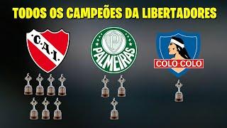 YEAR BY YEAR - All Copa Libertadores Champions ● 1960 to 2021