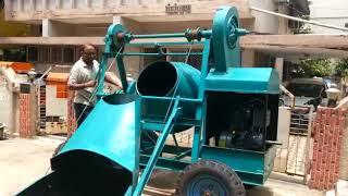 One Bag Concrete Mixer with Mechanical Hopper