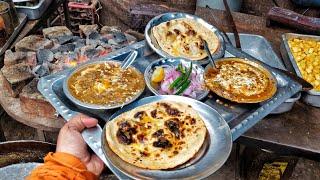 Tyagi Ji शुद्ध शाकाहारी भोजनालय | Dal Makkhani & Paneer Speciality Hai | Moradabad Street Food