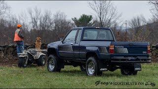 1985 Toyota Extra-Cab 4x4 Pickup Restoration: BlueBoy!