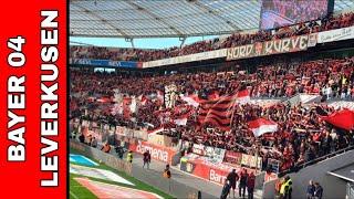 Bayer 04 Leverkusen NORD KURVE  Atmosphere at BayArena (Leverkusen - Schalke 04) "08.10.2022"