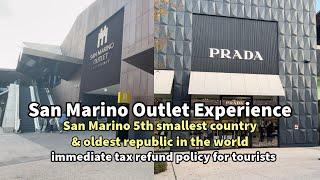 San Marino Outlet Mall | San Marino 5th Smallest Country & Oldest Republic in the World