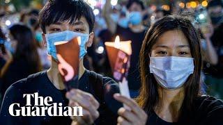 Thousands in Hong Kong defy ban to hold Tiananmen Square vigil