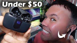 Best Wireless Earbuds Under $50 | TAGRY X08 Best Budget Earbuds Review