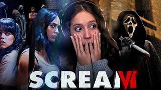 a twist in a twist?! SCREAM VI (2023)  MOVIE REACTION - FIRST TIME WATCHING!