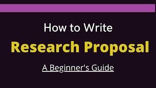 How to write Research Proposal | Definition | step by step Guide | writing research proposal