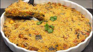 I could eat this eggplant dish every day! Such an easy and incredibly delicious recipe!