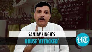 Sanjay Singh blames BJP for 'attack' on house; draws Ram Temple land scam link