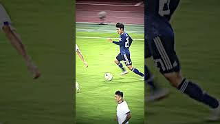 久保選手のドリブル　#ワールドカップ #samuraiblue #サッカー日本代表 #久保建英