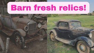 Nebraska Barn Find Auction! Chevrolet coupe, Model T, Plymouth, Dodge, Ford, John Deere & more!