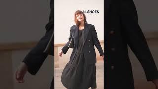 Женские черные кожаные туфли лоферы Lasocki EST-DONNA-15 Black в магазине обуви N-SHOES в Харькове