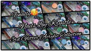 Nails By Krystle Custom Glitter Acrylics | @IamBiscuit  | Third & Final Collection️