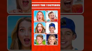 Guess The YouTuber | Royalty Family, Lexi Rivera, Ben Azelart, Ninja Family #shorts #song #quiz #fun