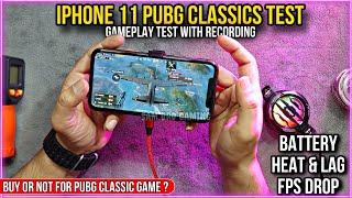 iPhone 11 PUBG Classic Gameplay Test With Recording | Buy Or not in 2024? | Electro Sam