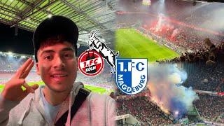 Was für eine UNGLAUBLICHE NACHT in KÖLN| 1.FC KÖLN vs 1.FC MAGDEBURG | Stadionvlog