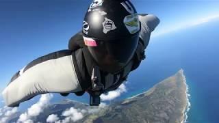 GoPro Hero 7 Black 4k60fps -- TSX3 Wingsuit Skydive Hawaii