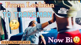 DARE2SitWitRARE| From Lesbian. To TransMan. & now Bi