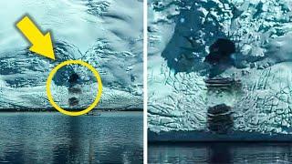 Mysterious Discovery In Antarctica Reveals A Strange Cave With Stairs