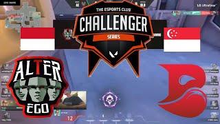 ALTER EGO vs BLEED ESPORTS - Valorant Highlights - TEC Challenger Series VCT Off Season